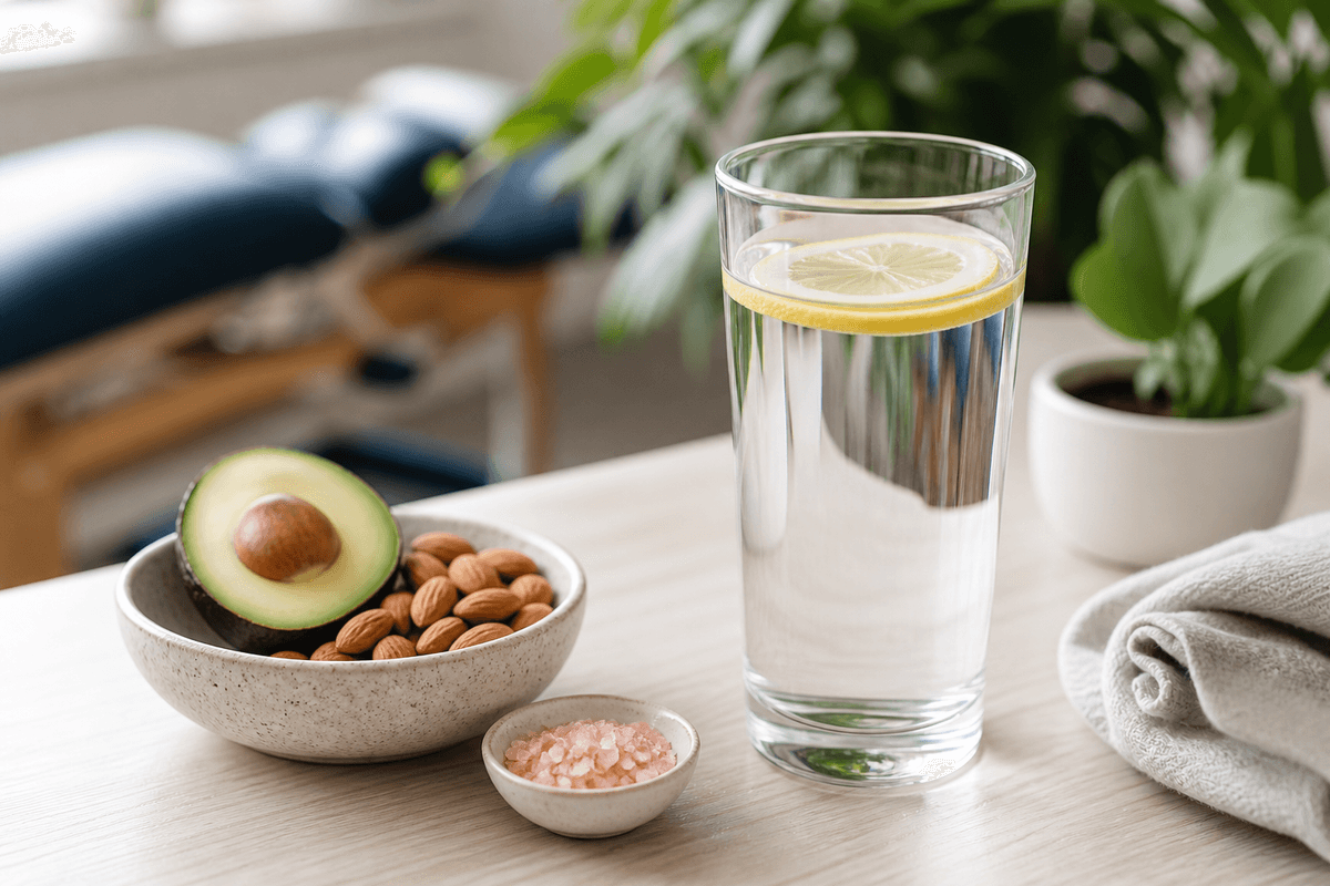 Hydration with mineral-rich foods and water — electrolyte balance, Nektalov Chiropractic & Wellness, Forest Hills Queens NY