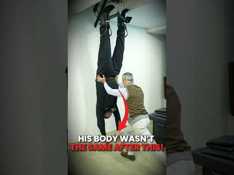 *INVERSION THERAPY* NATURAL SPINAL DECOMPRESSION FOR BACK PAIN RELIEF! 🙌🔥