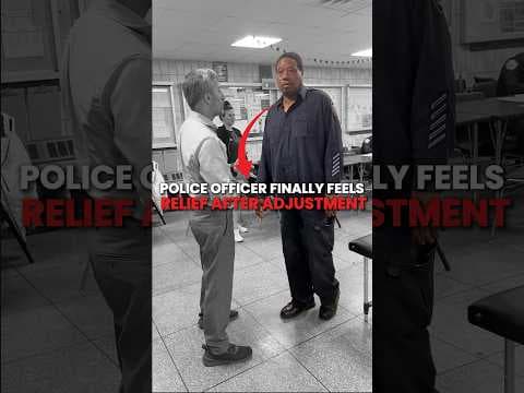 NYPD Officer Gets Adjusted for the First Time!🙌