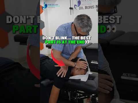 Watch the Relief After This Full Body Adjustment#chiropractic #backpain #spinaldecompression