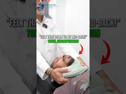 Watch His Reaction After This Spinal Decompression Adjustment🙌#spinaldecompression #chiropractic