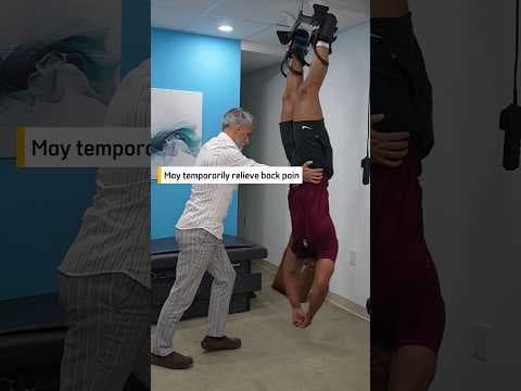 Benefits of inversion therapy #chiropractor