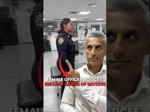NYPD Officer Gets *Amazing* Tension Relief After This Adjustment!