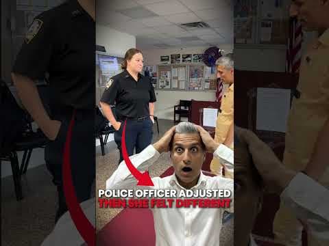 NYPD Officer Gets Quick Tension Relief 🙏🔥🙌#chiropractic #satisfying #mobility #TensionRelief