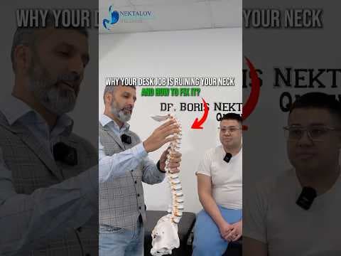 Desk Job? Here’s What Sitting 8 Hours a Day Does to Your Spine!”#DeskJob #SpineHealth #BackPain