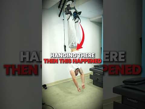 *INVERSION THERAPY* SPINAL DECOMPRESSION: RELIEVES BACK PAIN🙌